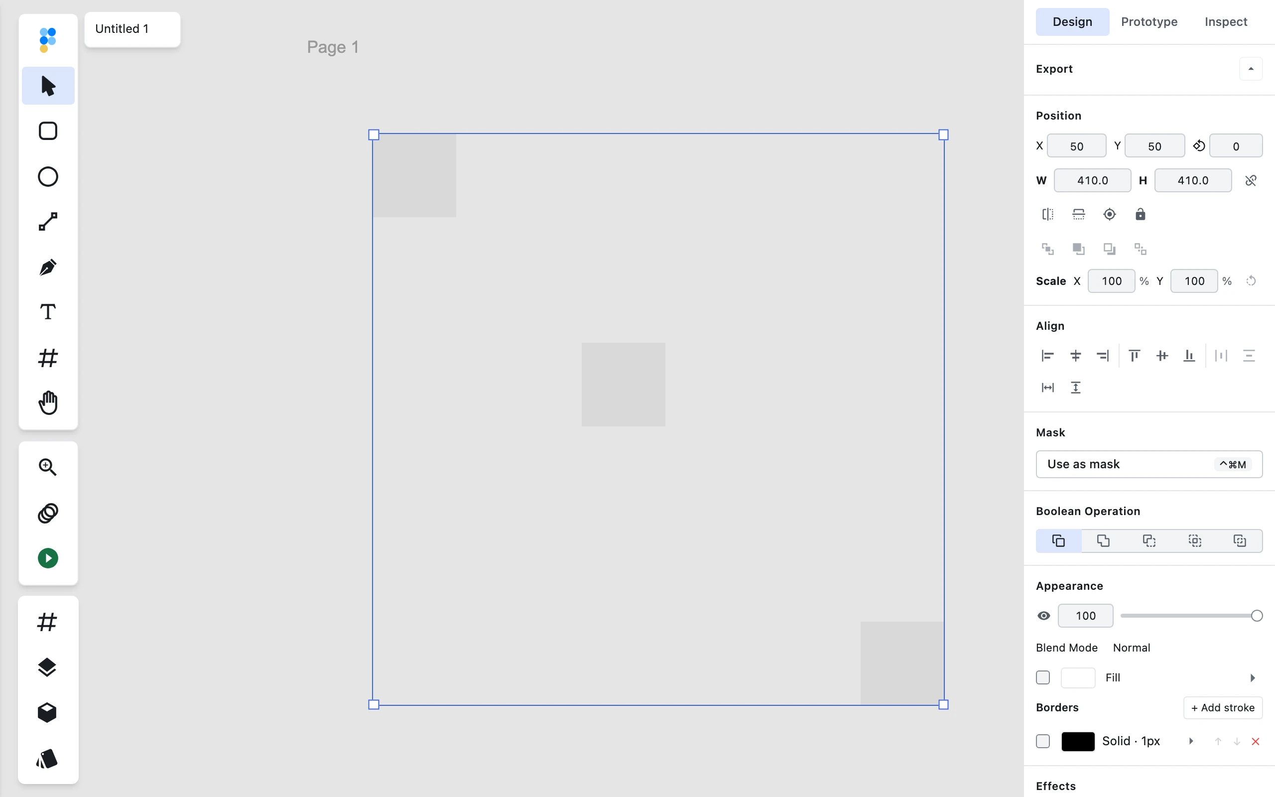 End state: both the previously selected layer and the newly dragged-over layer selected together.