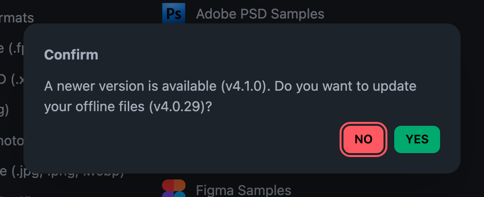 Update Notification
