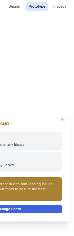 Final end-state still showing the active Prototype tab view in the inspector panel